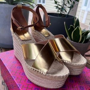 Tory Burch Selby 105MM Wedge Espadrille